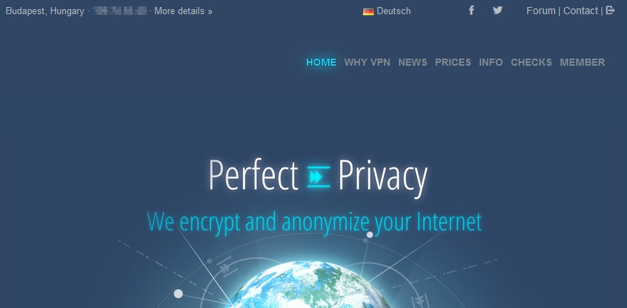 Perfect Privacy VPN 1.10 - Download for PC Free