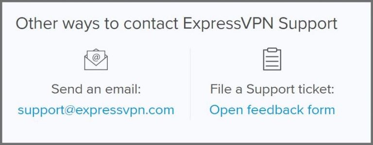 expressvpn customer service email address