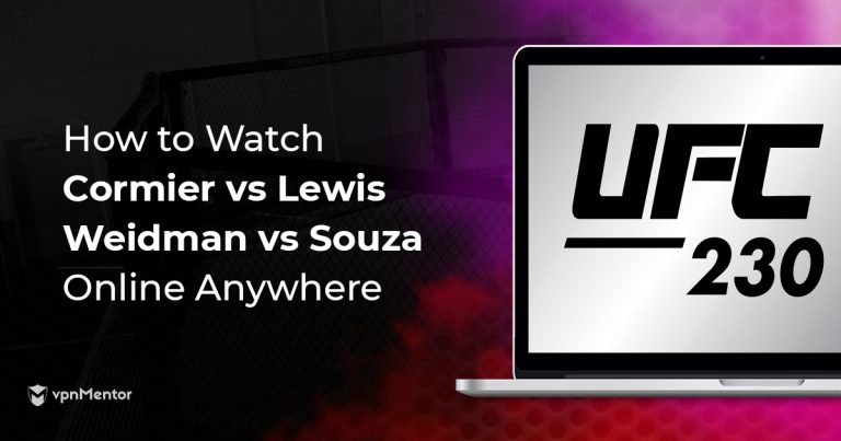 ufc 230 free stream