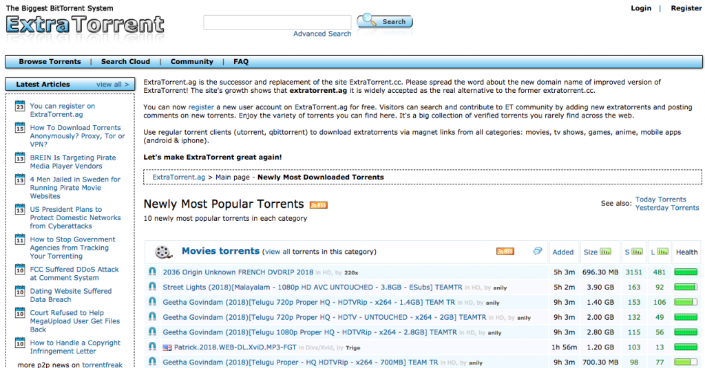 my torrentz2 search engine