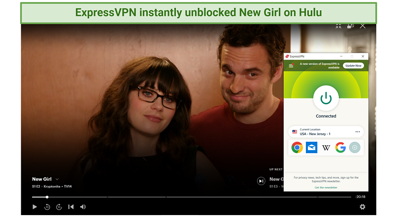 Streaming Hulu with ExpressVPN