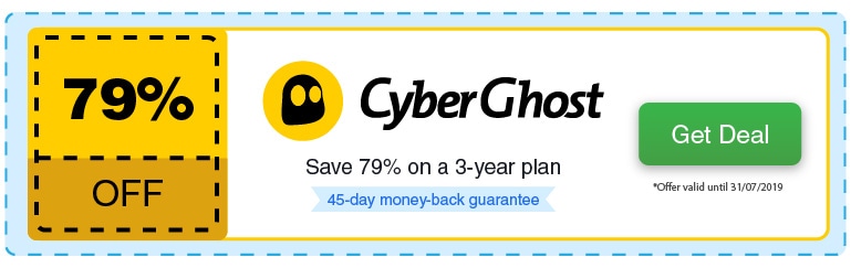 cyberghost vpn coupon code