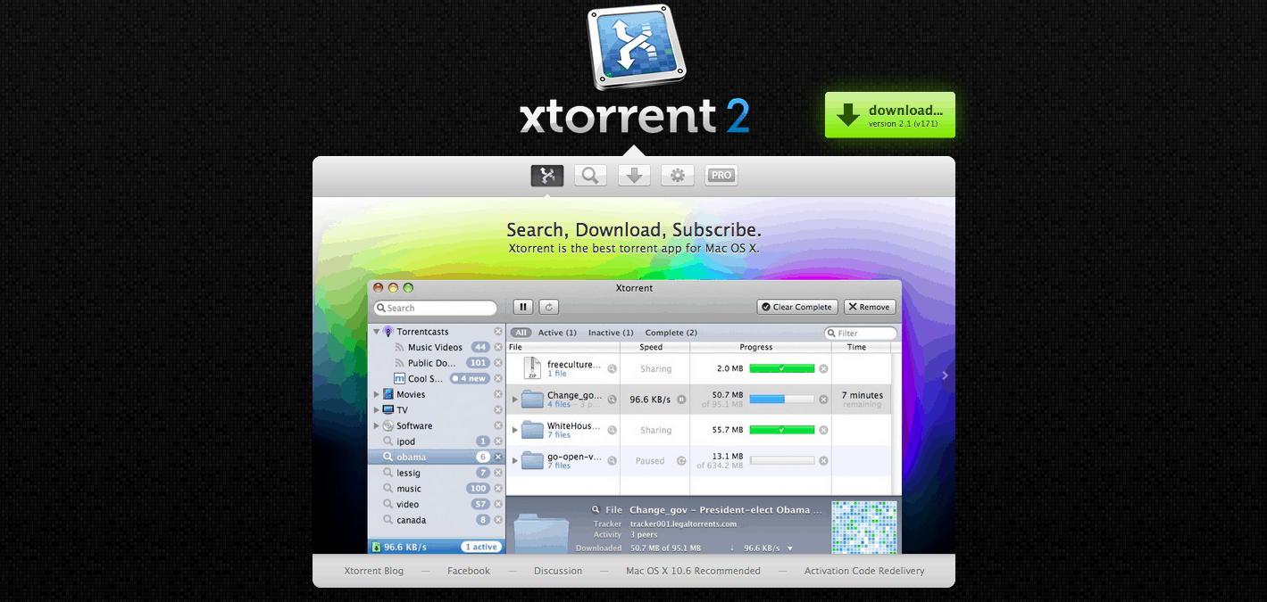 xtorrent free mac
