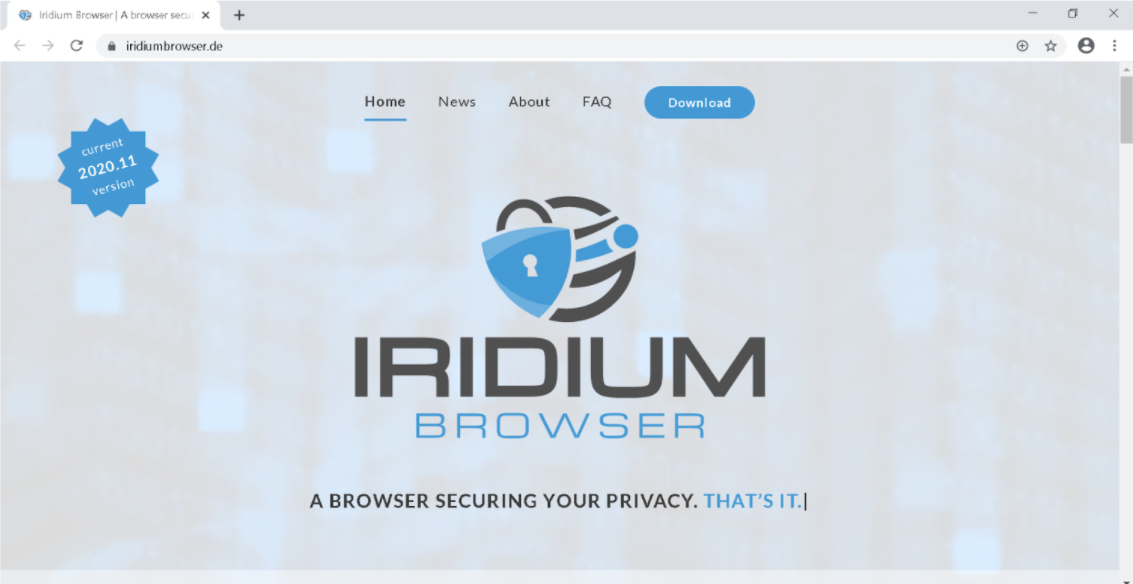 instaling Iridium browser 2023.09.116