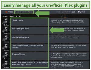 access webtools for plex