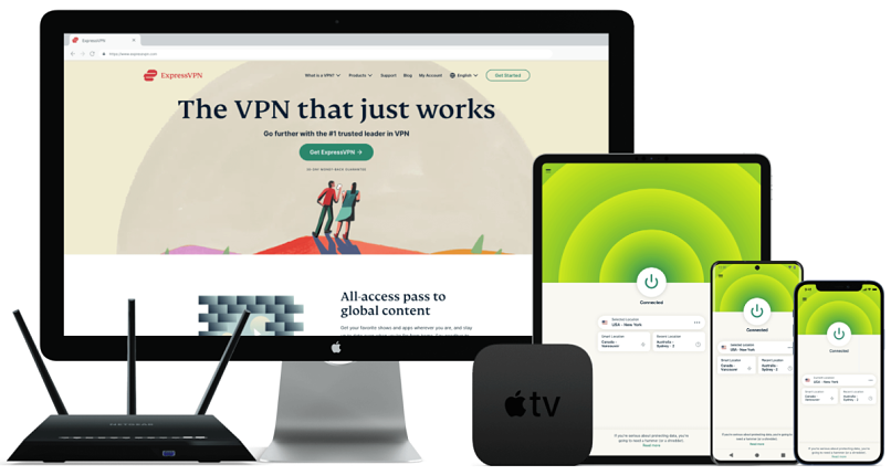 ExpressVPN ile uyumlu küçük teknolojik cihaz çeşitleri