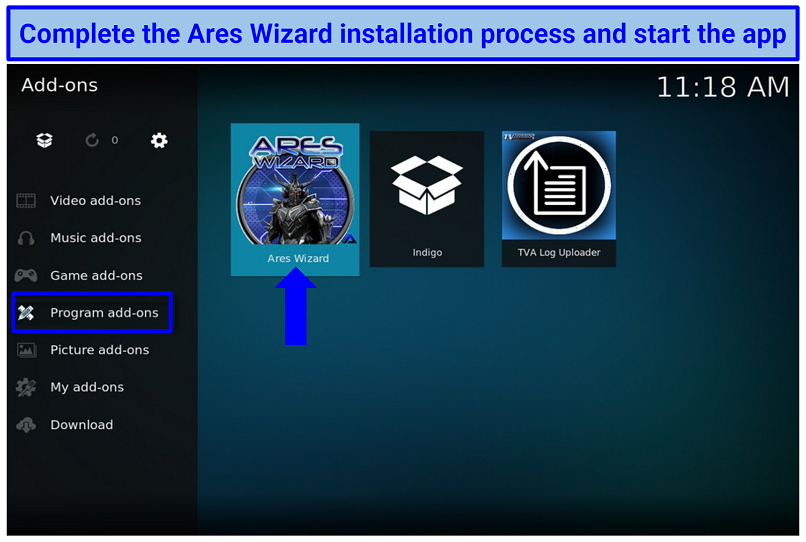 How to Install Ares Wizard on Kodi Matrix Leia More 2024