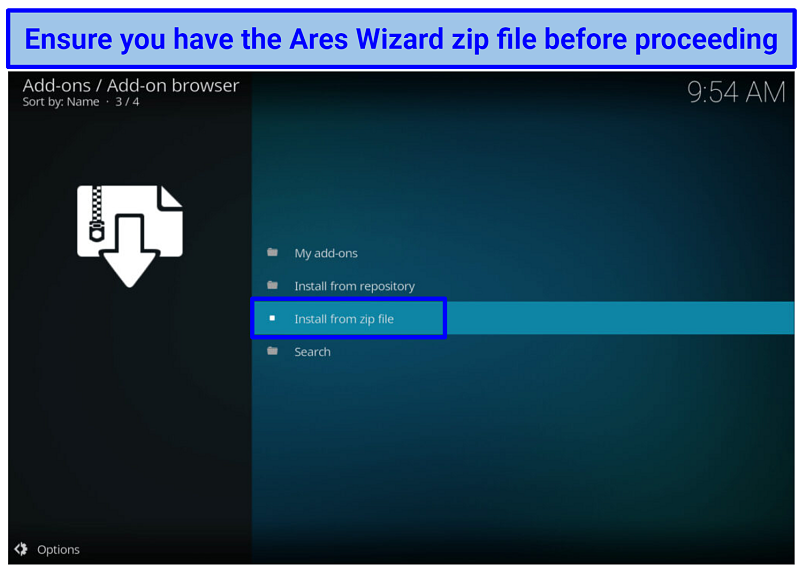 How to Install Ares Wizard on Kodi Matrix Leia More 2024