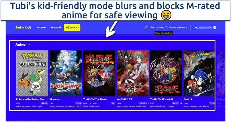 Anime websites for smart tv sale