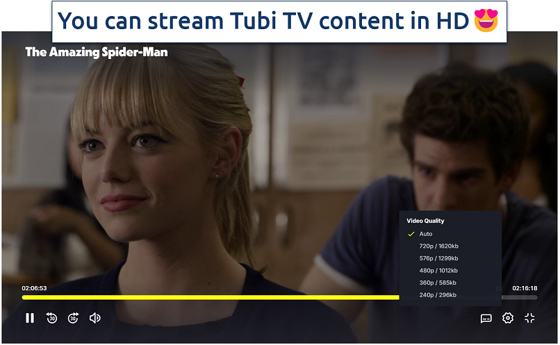 Image showing the landing page of the Tubi TV website